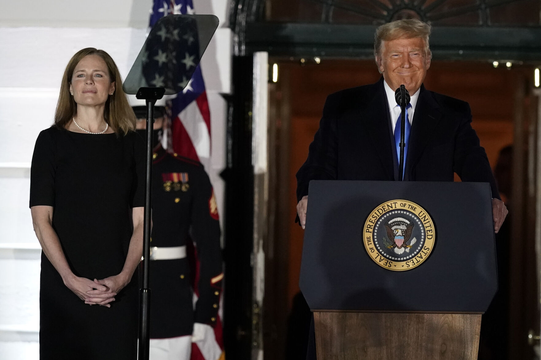 Amy Coney Barrett sworn in
